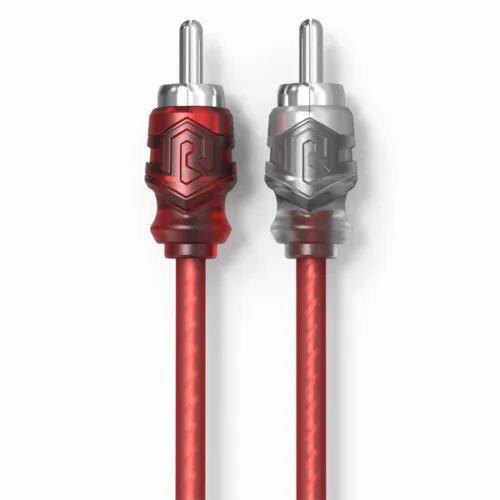 Raptor R3R18IN Cable RCA coaxial de 2 canales de 1,5 pies