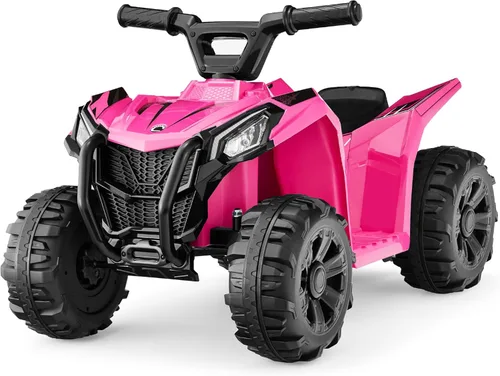 Best Choice Products vehículo de juguete para montar de 6 V para niños, cuadriciclo de 4 ruedas, ATV con velocidad máxima de 2.9 km/h, neumáticos