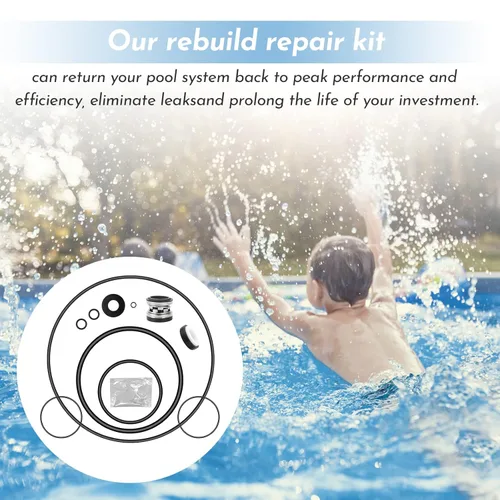 Miniatura 6 de Kit de reparación de reconstrucción de junta tórica, para Jandy, zodiaco, FloPro y VS FloPro, FHPF, junta de sello de bomba de piscina FHPM, kit