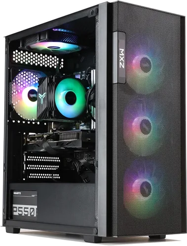 MXZ Computadora para juegos I5 10400F, GTX1660S, 8GB*2 DDR4, NVME M2 500G, ventiladores 6RGB, Windows 11 Pro lista para usar, computadora de