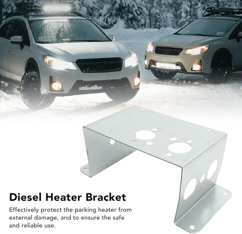 Miniatura 8 de Keenso Soporte de montaje para calentador de estacionamiento para Eberspacher Airtronic D4, D4S, Air Top 2000, 5000 calentadores, acero inoxidable