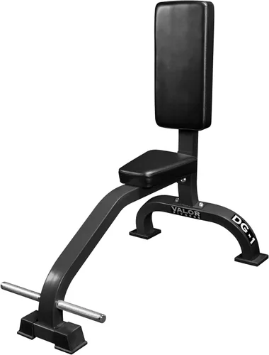 Valor Fitness Banco de pesas estacionario vertical – Banco de prensa de hombro para entrenamiento de fuerza, brazos, bíceps, tríceps y