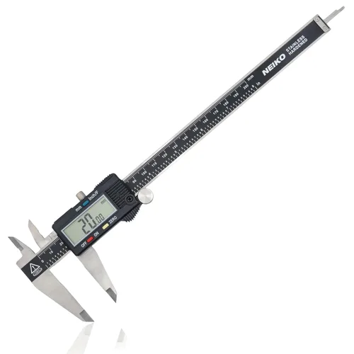 Miniatura 10 de NEIKO 01409A - Calibrador digital electrónico de 12 pulgadas Pantalla extragrande 0-12 pulgadas Conversión de pulgadas/fracciones/milímetros