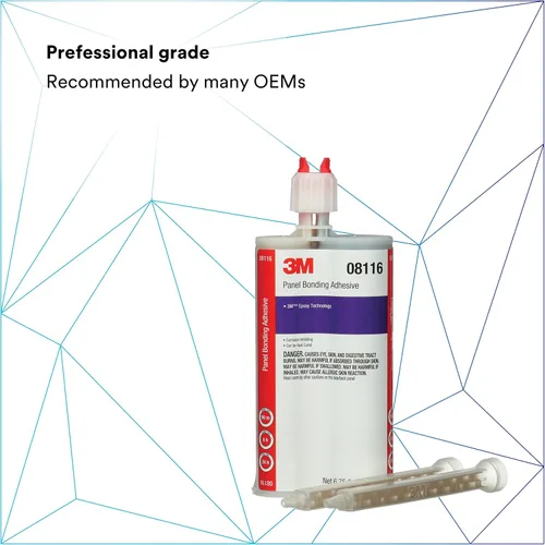 Miniatura 10 de 3M 08116 cartucho adhesivo para unión de paneles - 200 ml Negro