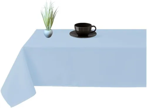 Miniatura 16 de Mantel rectangular – Mantel decorativo para banquetes, cocinas de fiesta, comedor, 400 hilos y 100% algodón centro y mantel de té, paquete de 5