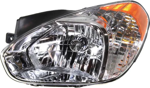 KarParts360 Para 2008 2009 2010 2011 Hyundai Accent faro Asamblea lado del conductor w/bombillas para HY2502144