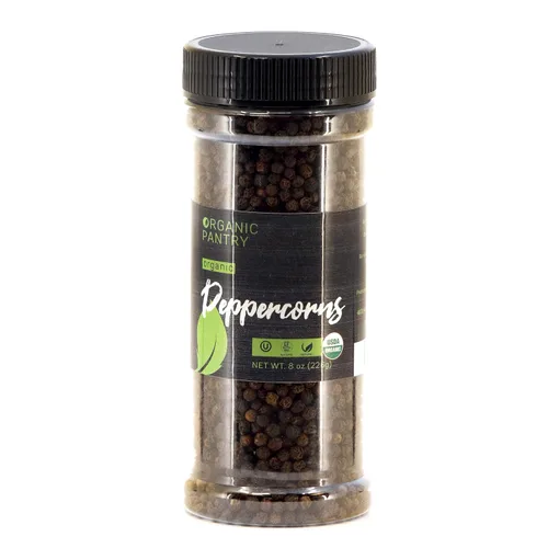 Miniatura 6 de THE ORGANIC PANTRY Granos de pimienta orgánicos – Granos de pimienta de Tellicherry orgánicos USDA – Bolsa de 1 libra – Pimienta negra orgánica