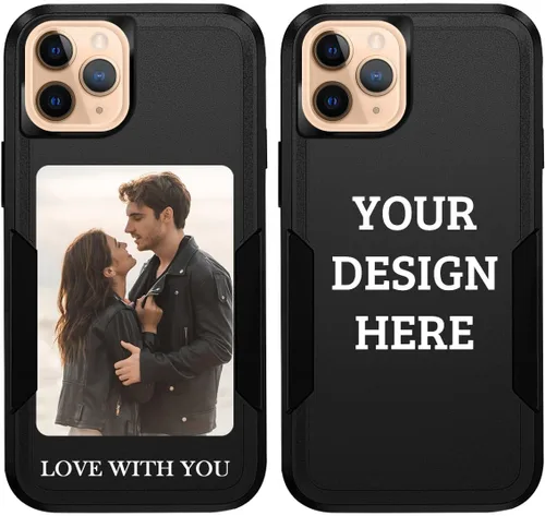 Miniatura 19 de Fundas de teléfono personalizadas con múltiples imágenes para iPhone 11 Pro Max, imágenes personalizadas, protección contra caídas, cuerpo completo