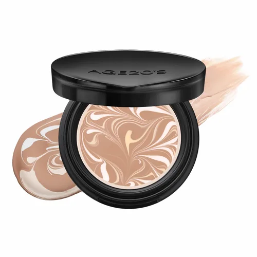 Miniatura 15 de [Tamaño mini] AGE20'S Signature Essence Pact 13C Base de cojín coreana vegana Paquete de 1 Base crema, acabado húmedo y brillante, cobertura