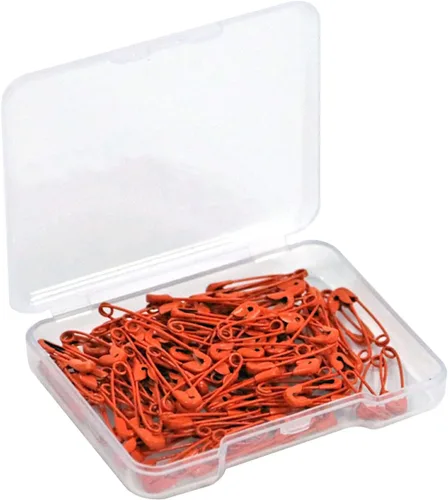 Miniatura 10 de Alfileres de seguridad pequeños, mini pines de seguridad de 0.75 pulgadas para ropa, pasador de seguridad de café, juego de acero niquelado