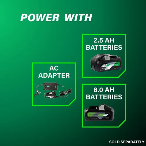 Miniatura 11 de Metabo HPT EC36DAQ4 - Compresor de aire inalámbrico de 2 galones, 36V MultiVolt, portátil y versátil, ideal para clavadoras de acabado neumáticas
