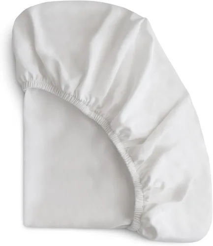 Miniatura 15 de mushie Sábana para cuna elástica y suave Ajustable de 28 x 52 pulgadas (rubor)