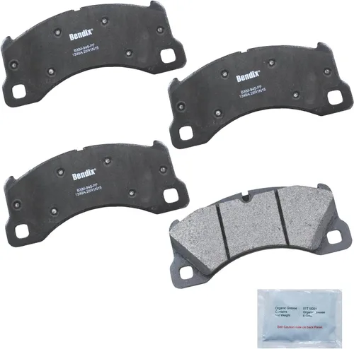 Miniatura 448 de Pastillas de freno delanteras cerámicas Bendix Priority1 CFC2302 para Hyundai Elantra 2021, Sonata 2022-2020, Kia K5 2023-2021