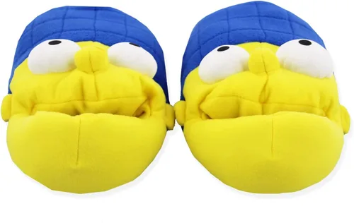 Miniatura 4 de The Simpsons Pantuflas de felpa 3D Marge Simpson para mujer