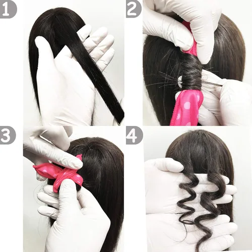 Miniatura 3 de Aimin Hair - Rodillos de espuma para rizar el pelo por la noche, rodillos flexibles, suaves para la almohada, rodillos de esponja