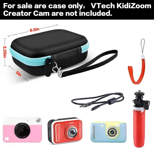 Miniatura 2 de Funda para cámara infantil para VTech KidiZoom Creator Cam HD Video Camera / para cámaras KODAK Printomatic de impresión instantánea digital