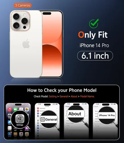 Miniatura 1427 de FNTCASE Funda para iPhone 13 Pro-Max: Fundas magnéticas transparentes compatibles con Magsafe Slim anti amarillamiento protección contra caídas