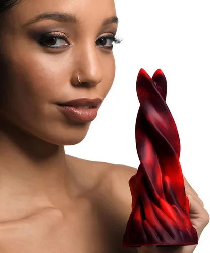 Miniatura 6 de CREATURE COCKS Hell Kiss - Consolador de silicona para hombres, mujeres y parejas. Base de succión fuerte, sin ftalatos, consolador de lenguas
