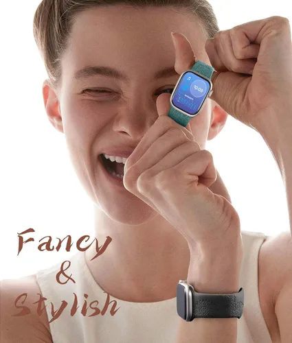 Miniatura 7 de Odbeai Correa deportiva de silicona suave con grabado floral compatible con Apple Watch de 1.496 pulgadas, 1.575 pulgadas, 1.614 pulgadas, 1.654