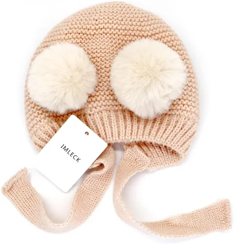 Miniatura 2 de Bonito gorro elástico de invierno para niños y niñas