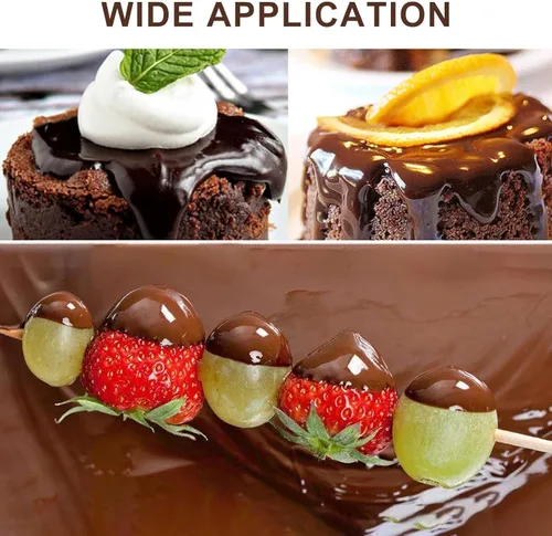Miniatura 8 de Cubierta de fondue de chocolate comercial, cubierta grande de 4 a 7 niveles, cubierta de máquina de cascada de chocolate, cubierta de torre
