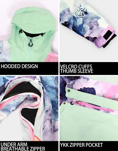 Miniatura 4 de Men Ski Jackets Snowboard Coats Women Waterproof Pullover Jacket Winter Sports Windproof Warm