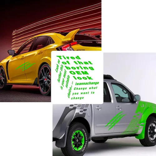 Miniatura 5 de 2 piezas de calcomanías de marcas de garras de monstruo para faros, calcomanías adhesivas de vinilo para autos deportivos, SUV, camionetas pickup