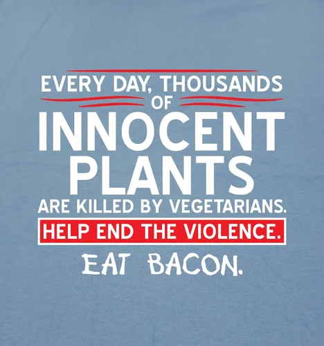 Miniatura 2 de Innocent Plants are Killed - Camiseta divertida y sarcástica para adultos