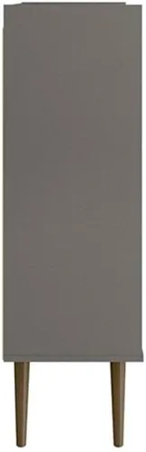 Miniatura 7 de Manhattan Comfort Bogart - Armario decorativo moderno de mediados de siglo de 45.5 pulgadas para uso en la oficina en casa y sala de estar, incluye