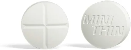 Miniatura 2 de Mini Thin Pastillas de cafeína de acción bidireccional: energía de alta velocidad y resistencia mejorada* - 205 mg de cafeína; 25 mg de efedrizina