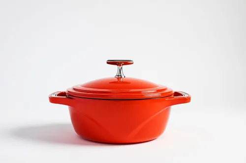 Miniatura 13 de Horno Holandés Esmaltado de Hierro Fundido de 4.5 Qt de Lodge USA - Utensilio de Cocina de Hierro Fundido - Olla Holandesa con Tapa Esmaltada