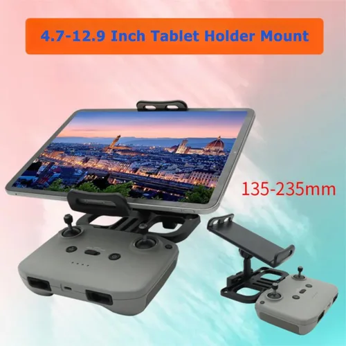 Miniatura 4 de Soporte universal ajustable de 4.7-12.9 pulgadas compatible con Dji Mavic 2/Zoom/Pro Mini 2/2S/SE, Air 2/2S, Pro/Spark/ZINO, clip de teléfono