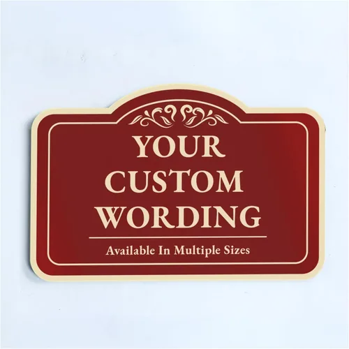 Miniatura 46 de SPEEDYORDERS Letreros metálicos personalizados, letreros de aluminio personalizados, 36 x 24 pulgadas, plata cepillada, palabras y citas, decoración