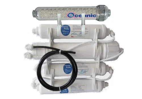 Mineral alcalino portátil (nivel de pH elevado) Sistema de purificación de agua de ósmosis inversa de 5 etapas | Filtración RO neutro de pH 100 GPD