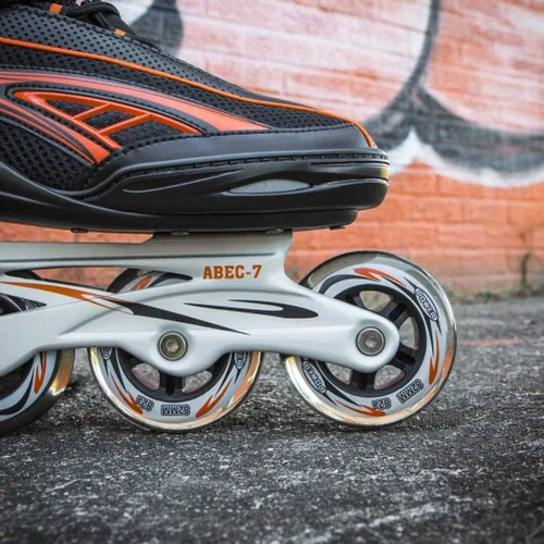 Miniatura 3 de Panther - Patines en línea para hombre con correa ajustable, ruedas de 3.228 in, ajuste suave para comodidad Patines de larga distancia Roller