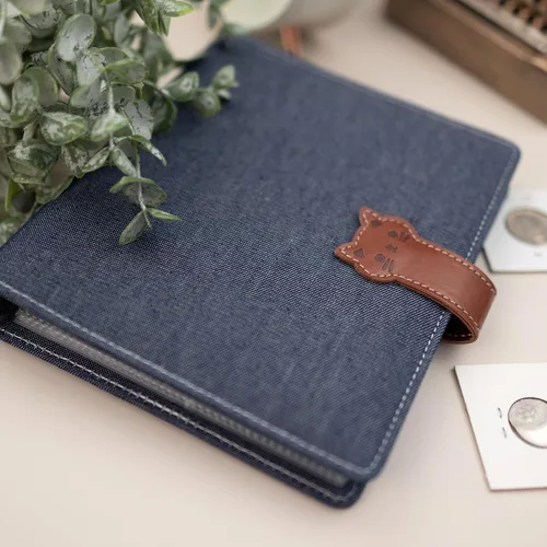 Miniatura 7 de Álbum de fotos de cabina de fotos - Cuaderno con purpurina de 6 anillas, carpeta brillante con 20 fundas para fotos de 2x6 - Se adapta a 80 tiras