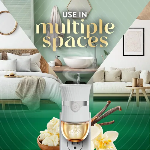 Miniatura 4 de Air Wick Aceites perfumados 0+4 Recarga de vainilla dulce y manteca de karité