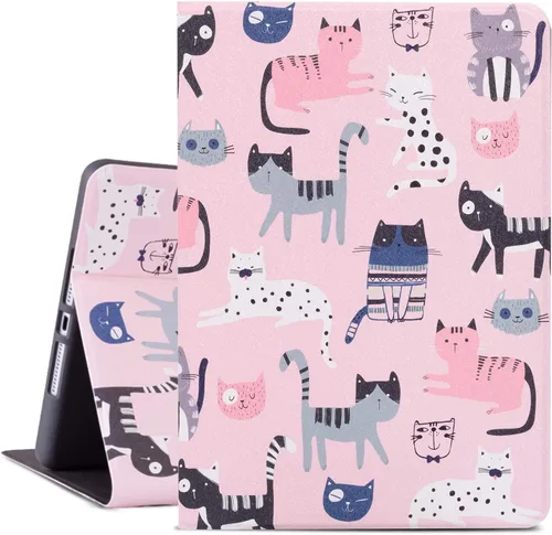Miniatura 17 de Funda para iPad de 9ª generación, funda para iPad de 8ª generación, funda para iPad de 7ª generación de 10.2 pulgadas, vista multiángulo con soporte