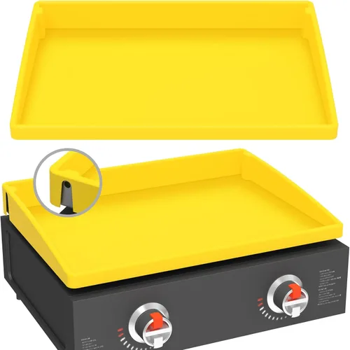Miniatura 9 de Cubierta de parrilla de silicona para Blackstone - 36 pulgadas de cobertura verdadera y completa, resistente de grado alimenticio, tapete protector