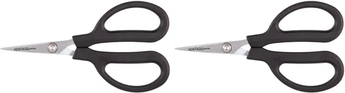 Klein Tools 544KV Utility, cizalla de Kevlar, fibra óptica, 6-3/8 pulgadas (paquete de 2)