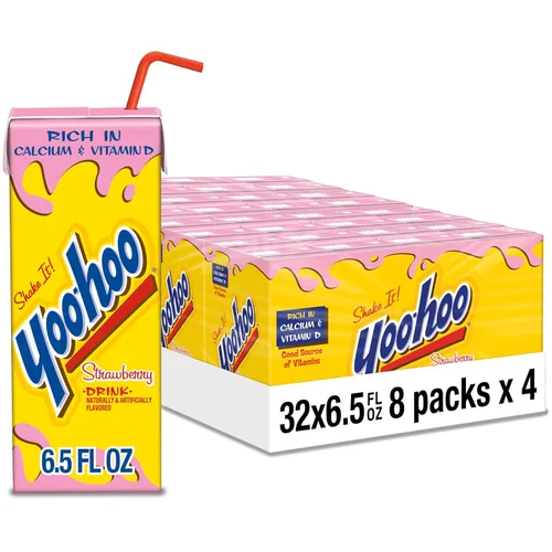 Miniatura 11 de Yoo-hoo Bebida de chocolate, cajas de 6.5 onzas líquidas, paquete de 32