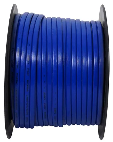 Miniatura 2 de Rockville R14G75MS-BL Azul Bobina de 75 pies Marino/Barco 14 AWG Cable de altavoz