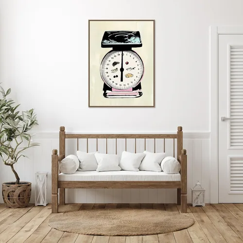 Miniatura 5 de Amanti Art Lienzo enmarcado para pared, 24 x 18 pulgadas, aparato de cocina retro II por Annie Warren, lienzo enmarcado para pared, obras de arte