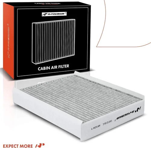 Miniatura 9 de A-Premium Filtro de aire de cabina de 3 piezas con carbón activado compatible con Ford y Lincoln - F-150 (15-22), F-250 F-350 F-450 Super Duty