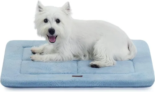 Miniatura 35 de Made4Pets Cojín Cama para Jaula de Perros Medianos y Grandes, Lavable y Reversible, Tapete Antideslizante para Perrera para un Sueño Acogedor, Cama