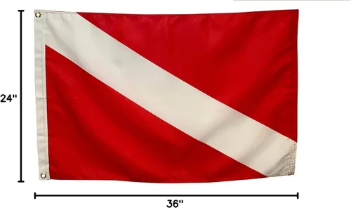 Miniatura 6 de Bandera náutica de señal de barco de 2 x 3 pies, fabricada en Estados Unidos