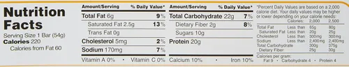 Miniatura 3 de Barra nutricional alta en proteínas, brownie de cacao, 12
