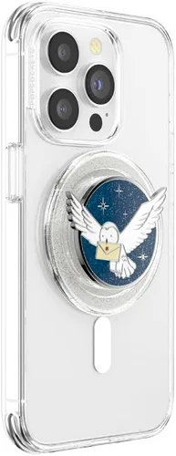Miniatura 3 de PopSockets Agarre para teléfono MagSafe con soporte, soporte magnético, parte superior intercambiable, sujeción segura para fundas MagSafe
