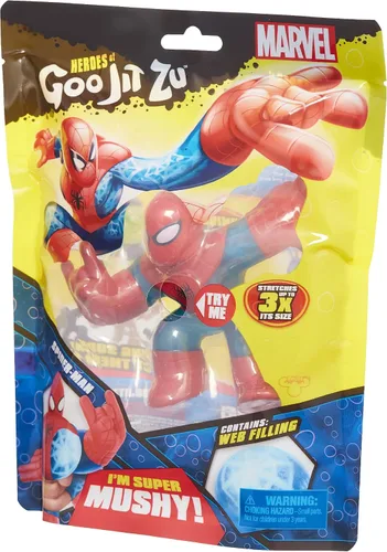 Miniatura 2 de Heroes of Goo Jit Zu - Paquete oficial de héroes de Marvel, Spider-Man, multicolor (41054)