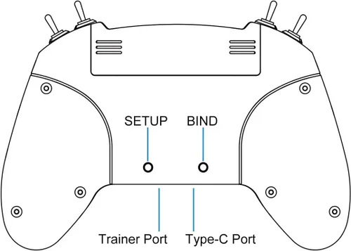 Miniatura 5 de BETAFPV LiteRadio 2 SE ELRS V3 Transmisor de radio Control remoto, compatible con BETAFPV Configurator V2, actualización de firmware, simulador FPV